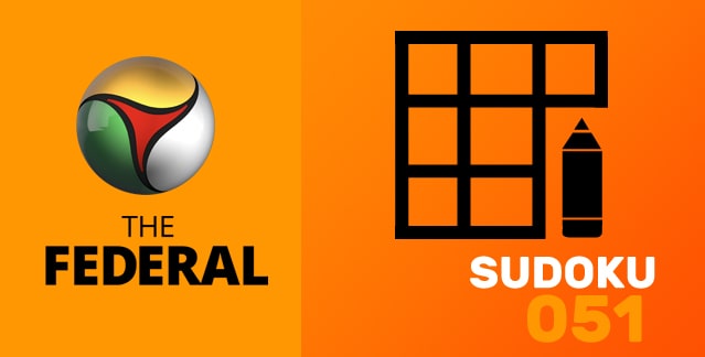 The Federal Sudoku: 051