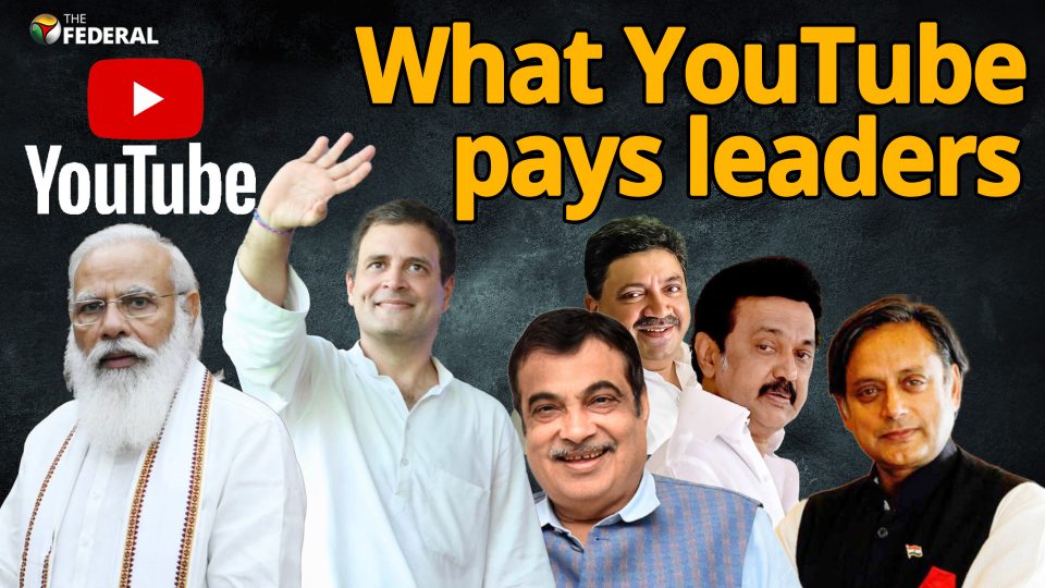 Gadkari gets Rs 4 lakh a month from YouTube. What about other politicians?
