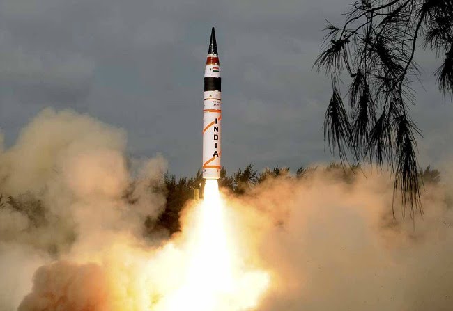 India successfully test-fires Agni-5 missile having range of 5,000 km