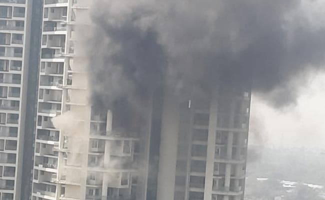 Fire breaks out in 60-storey Mumbai residential building