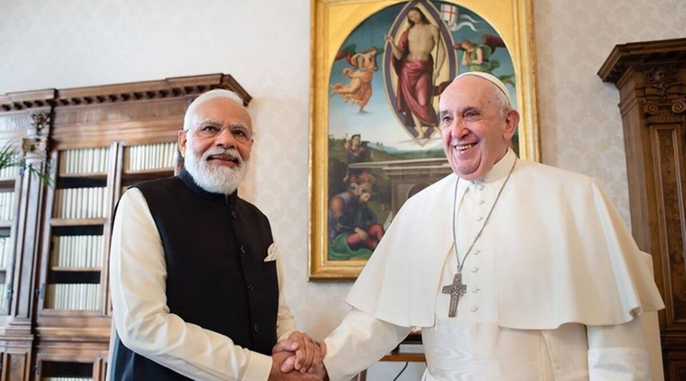 Modi-Pope meet seen as significant, especially for Goa, Manipur