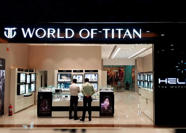 Titan showroom online