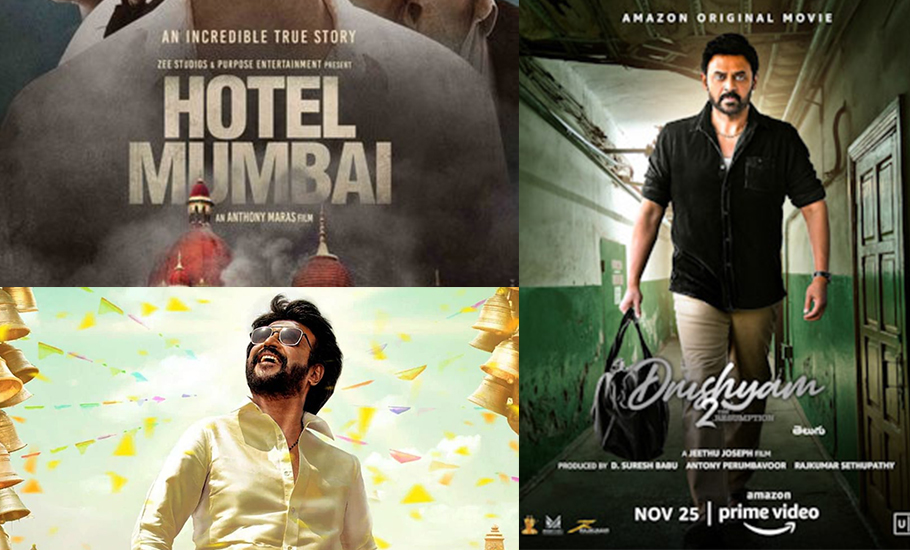 Mumbai terror attack, Rajinis big brother act, Drushyam 2 land on OTT