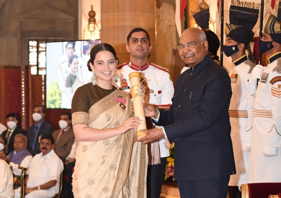 Demand to take back Kangana Ranaut’s Padma Shri grows