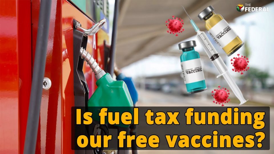 No. Fuel taxes are not paying for free COVID vaccines