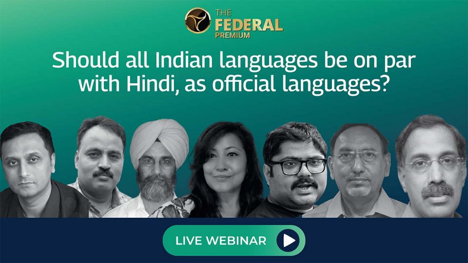Should all Indian languages be on par with Hindi, as official languages?