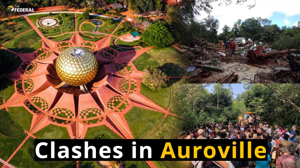 Chaos in Auroville amidst row over road project