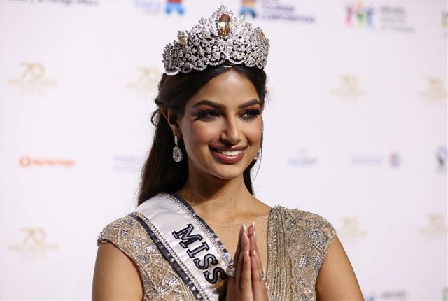 After 21 years...Harnaaz Sandhu becomes 3rd Indian to win Miss Universe