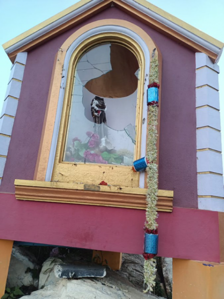 Miscreants vandalise 160-year-old church in Karnataka’s Chikkaballapur