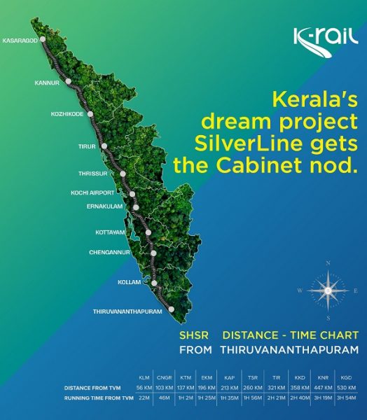 No brakes on Kerala SilverLine Project; DPR says Rs 6-crore daily revenue
