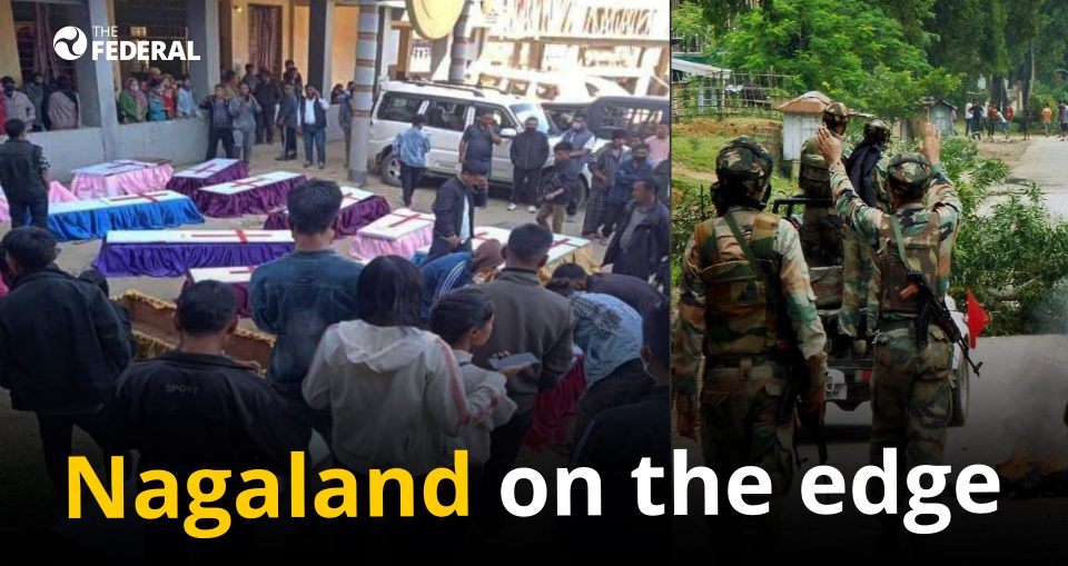 Nagaland tense after civilian killings, Assam Rifles camp attacked