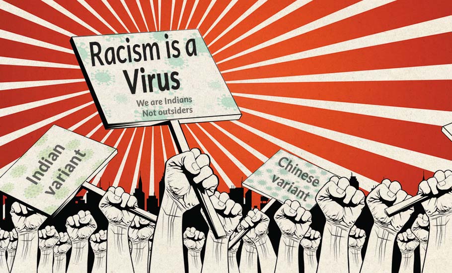 In 2021, the virus mutated, so did racism