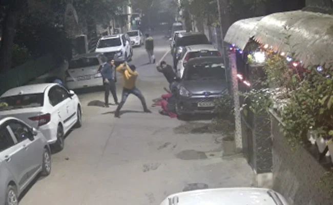 CCTV captures attack on woman, daughter in Delhi; victims blame AAP MLA