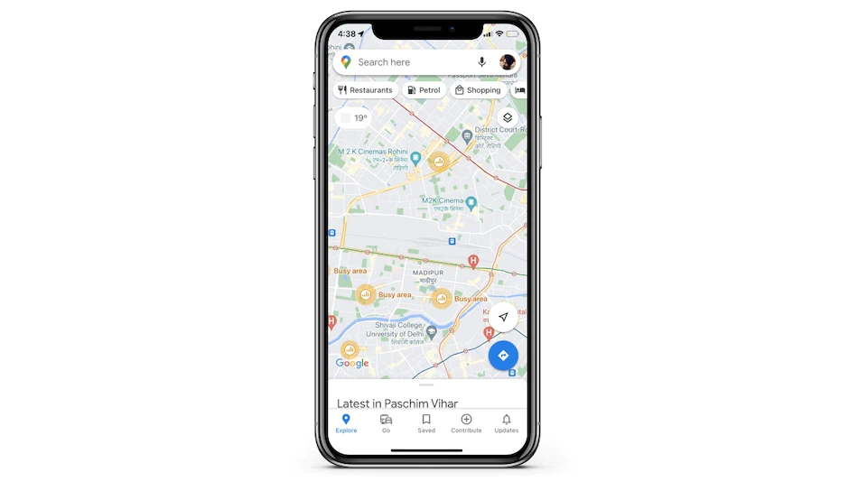 Google Maps rolls out ‘Area Busyness’ feature