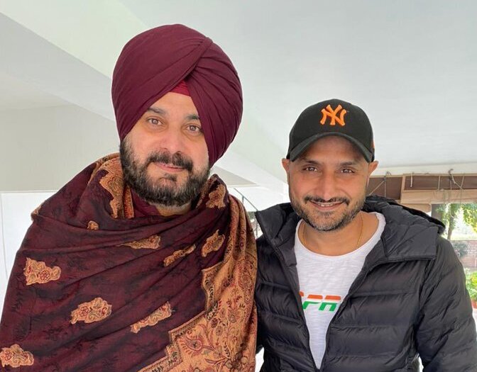 Sidhu shares pic with Harbhajan. Says, ‘Picture loaded with possibilities’