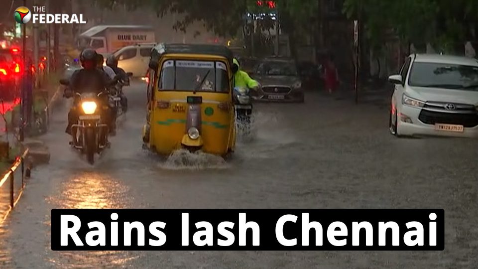 Heavy rains lash Chennai, city comes to a standstill