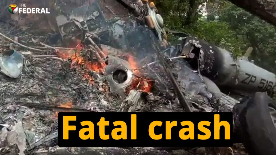 CDS Gen Bipin Rawat, wife and 11 others killed in chopper crash