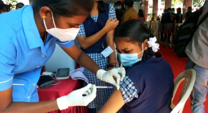 Vaccinating the young: Rains play spoiler on Day 1 in Tamil Nadu