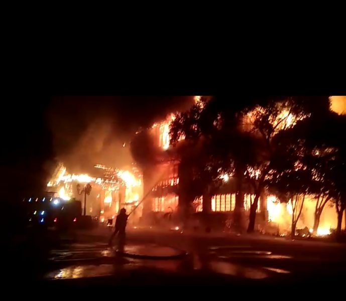 British-era Secunderabad club gutted in massive fire; no casualties