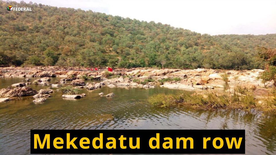 Why is Tamil Nadu opposing the Mekedatu dam?