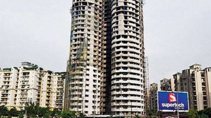 Illegal twin towers in Noida will be razed in just nine seconds!