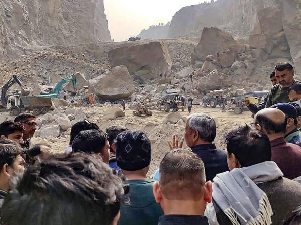 Landslide at Dadam mining site in Haryana kills 4, more feared trapped in debris
