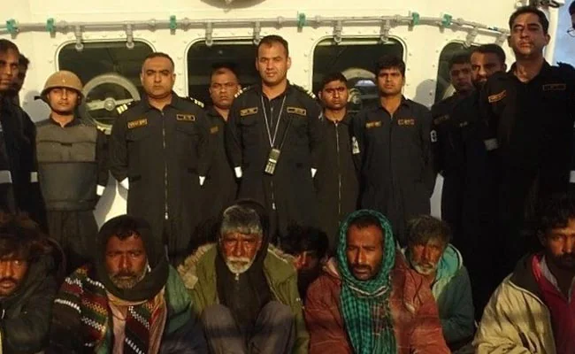 Coast guard intercepts Pakistani boat with 10 crew off Gujarat coast