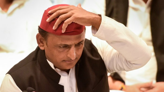 Akhilesh puts up a brave face, says ‘fall of BJP will continue’