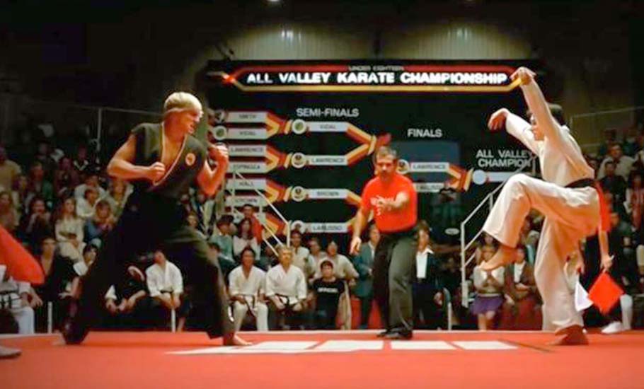 Nearly 40 yrs on, The Karate Kid is still packing a punch