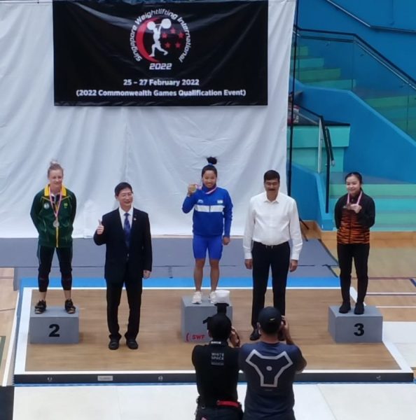 Chanu qualifies for 2022 CWG after winning gold in Singapore