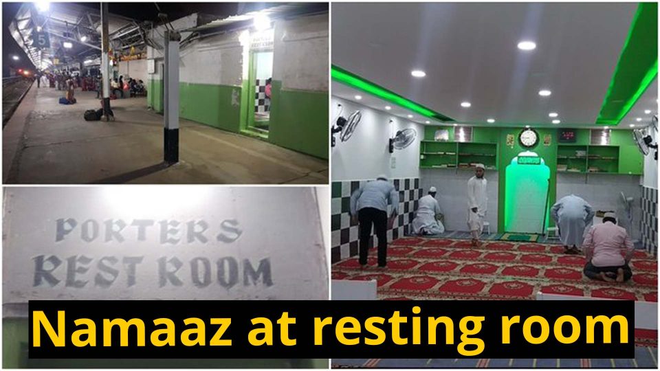 Restroom used for Namaz erupts in communal controversy