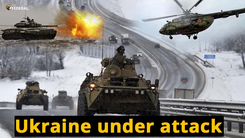 Russia sets boots on ground; Ukraine in peril