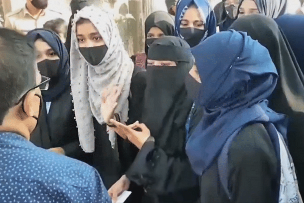 Students wearing burqa not allowed to write class 12 exams in Udupi