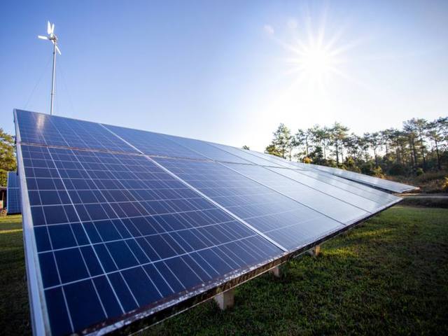 Major push for solar energy & EVs, little for climate change, forests