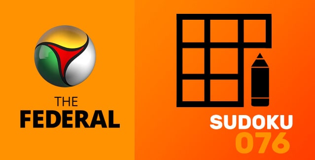 The Federal Sudoku: 076