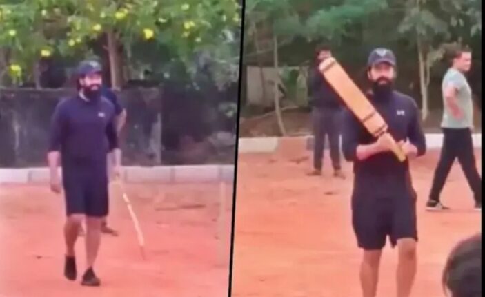 KGF star Yash plays gully cricket with local boys; fans bowled over