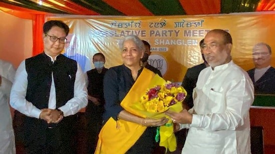 N Biren Singh named as Manipur CM for second term