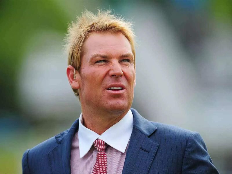 On the 22-yard strip, Warne made the red cherry talk and even sing