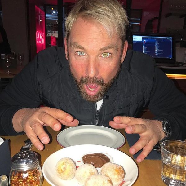 What was Shane Warne eating or not eating before his death?