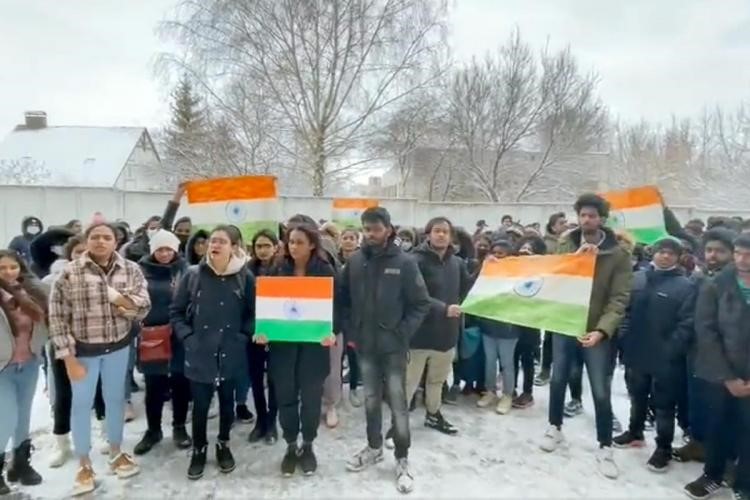 Indian students stuck in Ukraine advised to stay inside shelters: MEA
