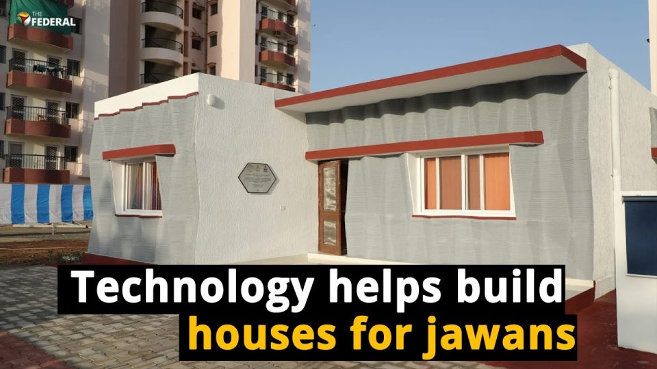 Indian Army uses 3D printing to construct houses in record time