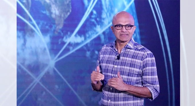 Satya Nadella, India tech-spend