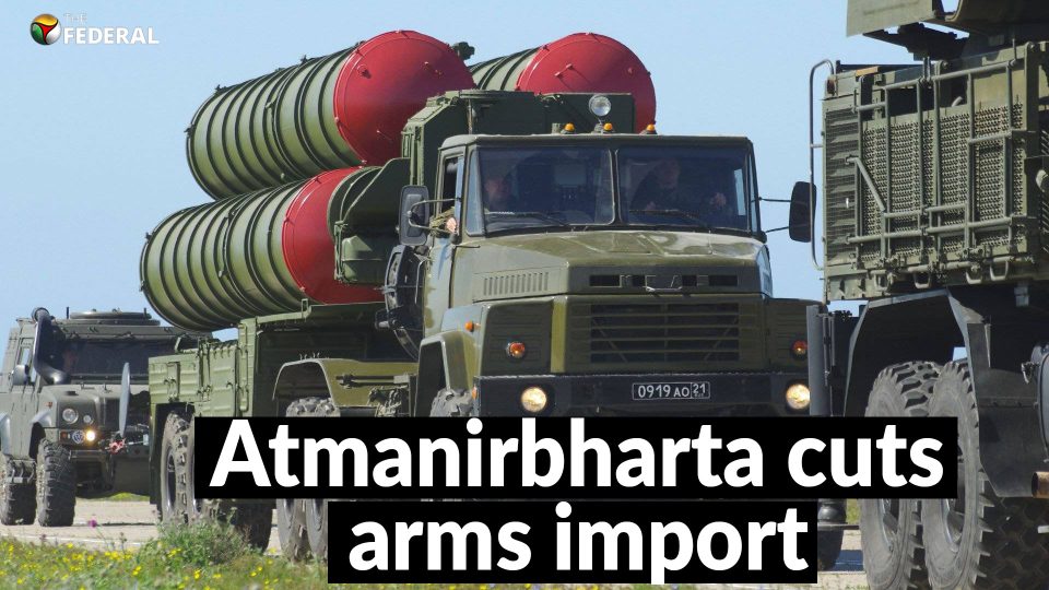 About 50% drop in India’s arms imports from Russia