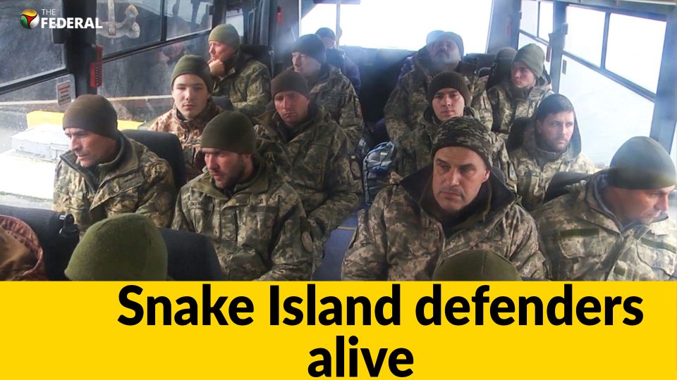 Snake Island defenders who defied Russian warship alive: Ukraine