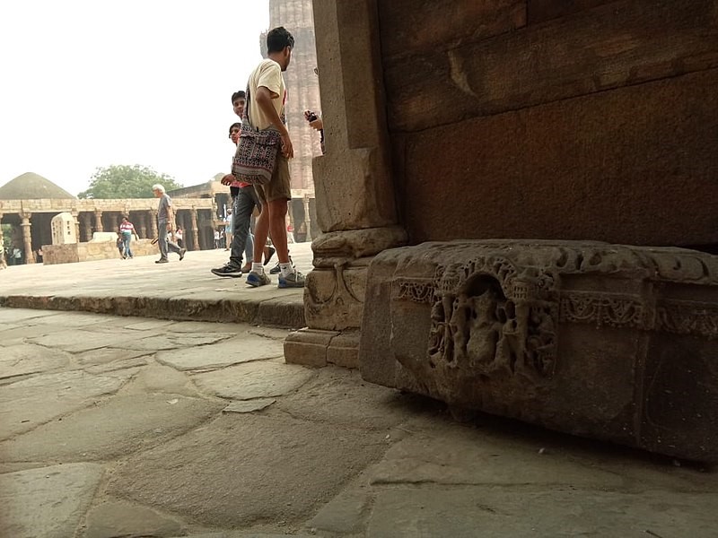 BJP leader wants two Ganesh idols removed from Qutub Minar complex