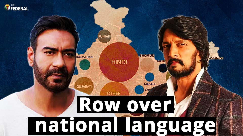 Karnataka politicos rally behind actor who questioned Hindi’s status as national language
