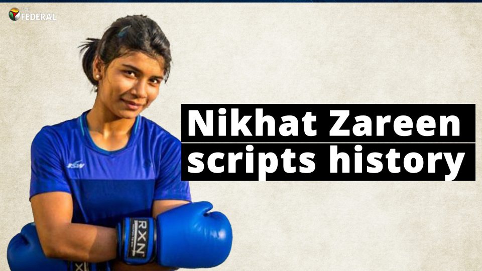 India’s Nikhat Zareen clinches gold at Women’s World Boxing championship