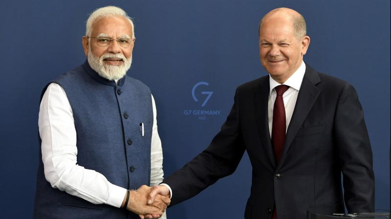 PM Modi, German Chancellor Scholz hold extensive discussions