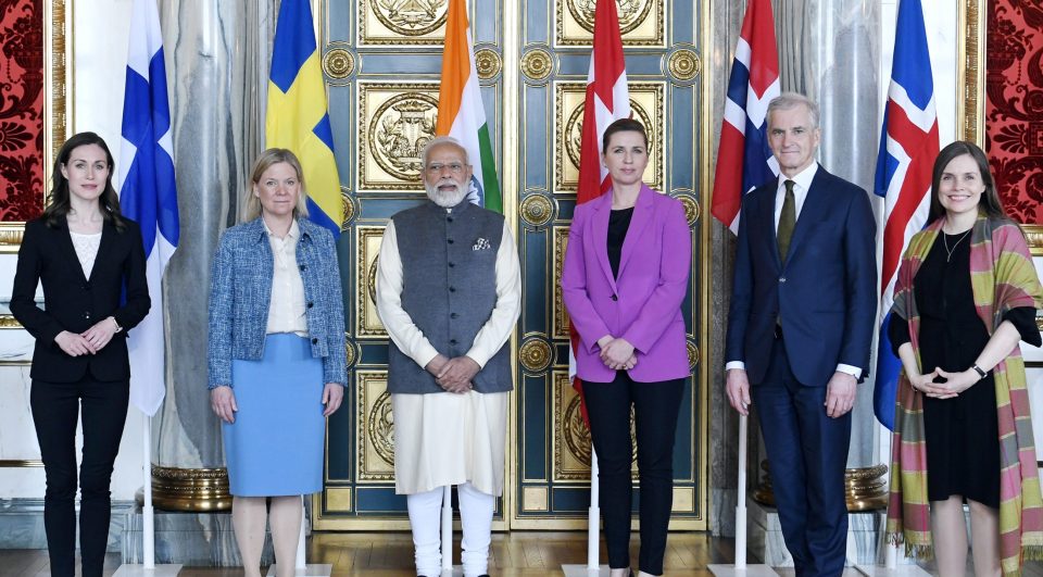 Modi attends second India-Nordic summit in Copenhagen