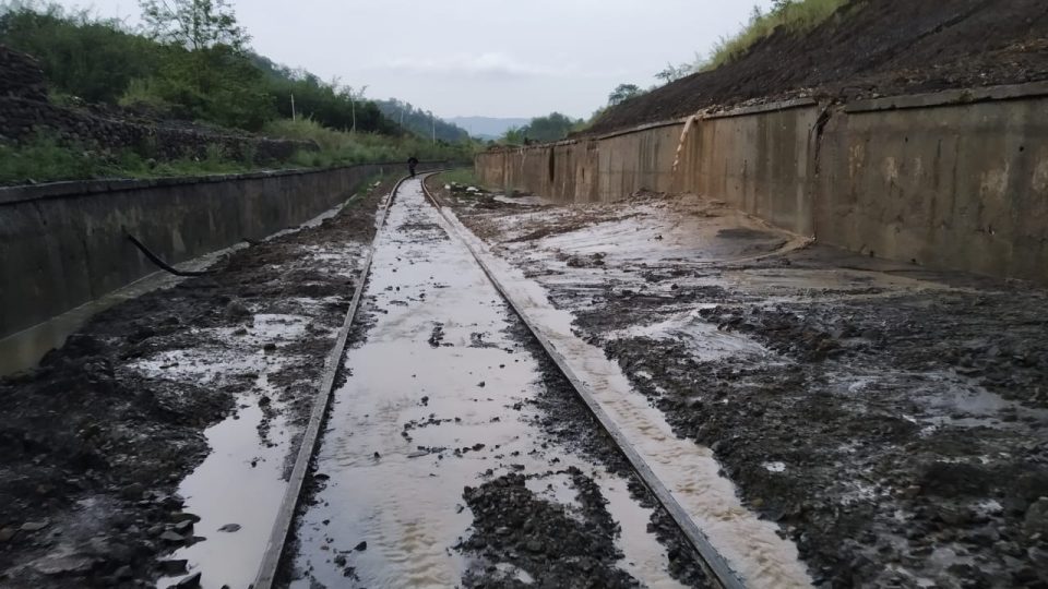 Early floods, landslides leave railway tracks hanging in Assam